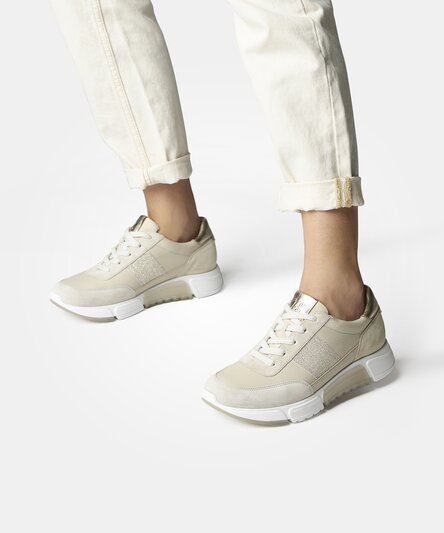 Women s sneakers in beige Paul Green